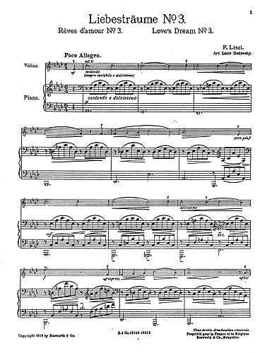 Franz Liszt: Liebestraume No.3